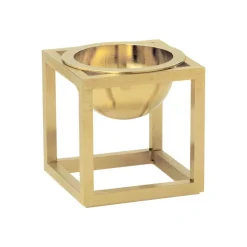 Audo Copenhagen Kubus bowl, mini, gold-plated