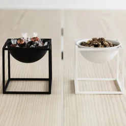 Audo Copenhagen Kubus Bowl, small, black