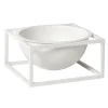 Audo Copenhagen Kubus Centrepiece bowl, small, white