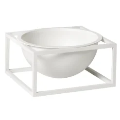 Audo Copenhagen Kubus Centrepiece bowl, small, white