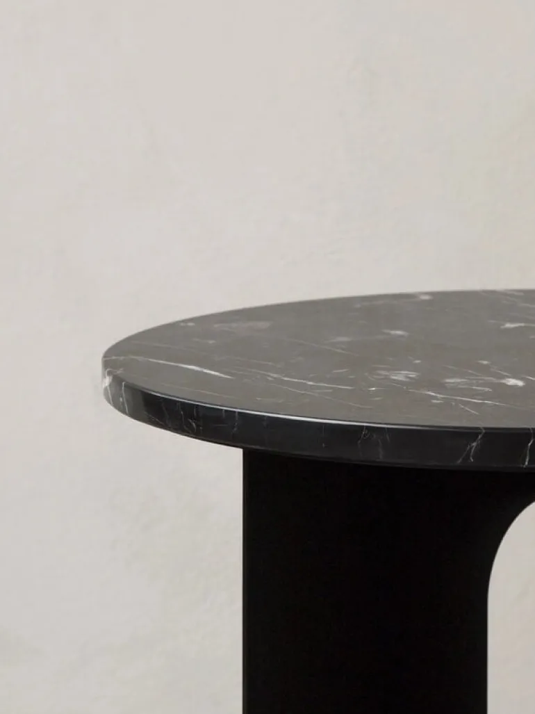 Audo Copenhagen Marble top for Androgyne table, 65 cm, black