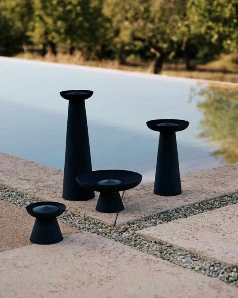 Audo Copenhagen Meira oil lantern, 53 cm, black