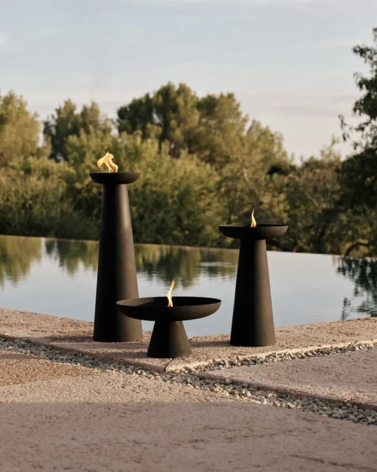 Audo Copenhagen Meira oil lantern, 53 cm, black