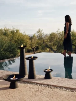 Audo Copenhagen Meira oil lantern, 53 cm, black