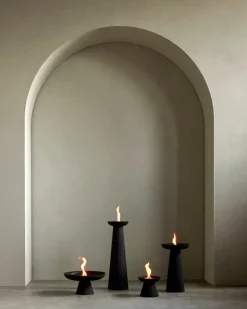 Audo Copenhagen Meira oil lantern, 15 cm, black