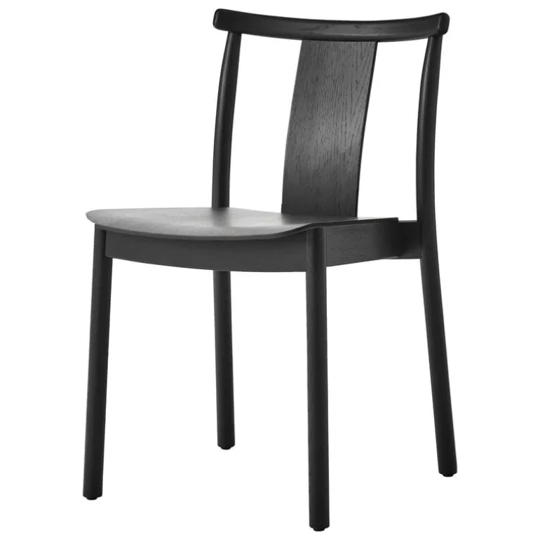 Audo Copenhagen Merkur dining chair, black oak