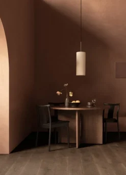 Audo Copenhagen Merkur dining chair, black oak