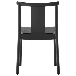 Audo Copenhagen Merkur dining chair, black oak