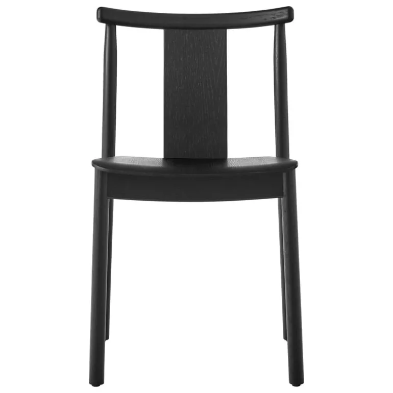 Audo Copenhagen Merkur dining chair, black oak