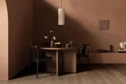 Audo Copenhagen Merkur dining chair, black oak