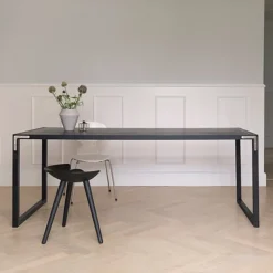 Audo Copenhagen ML42 stool, 48 cm, black stained beech