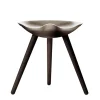 Audo Copenhagen ML42 stool, 48 cm, brown oiled oak