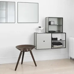 Audo Copenhagen ML42 stool, 48 cm, brown oiled oak