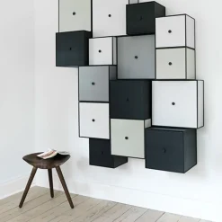 Audo Copenhagen ML42 stool, 48 cm, brown oiled oak