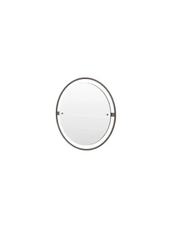 Audo Copenhagen Nimbus mirror 60 cm, bronzed brass