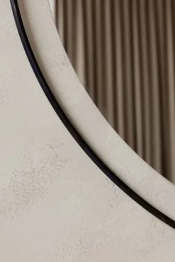 Audo Copenhagen Nimbus mirror 110 cm, bronzed brass