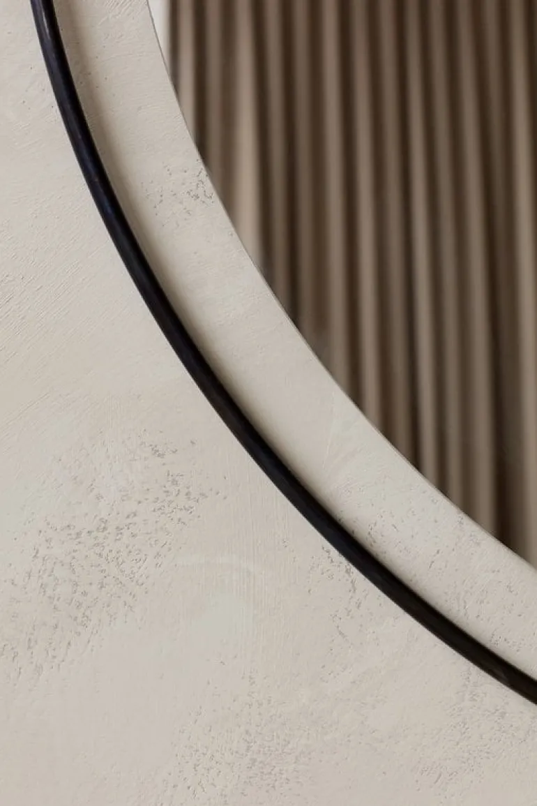 Audo Copenhagen Nimbus mirror 110 cm, bronzed brass