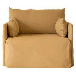Audo Copenhagen Offset 1-seater with loose cover, wheat