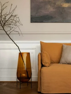 Audo Copenhagen Offset 1-seater with loose cover, wheat