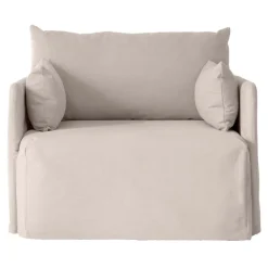 Audo Copenhagen Offset 1-seater with loose cover, oat