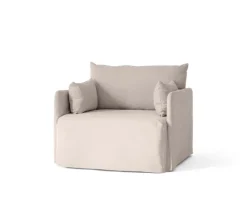 Audo Copenhagen Offset 1-seater with loose cover, oat