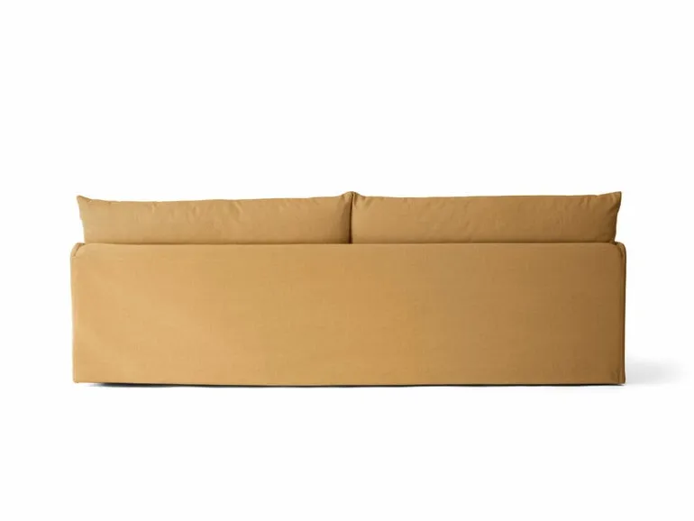 Audo Copenhagen Offset 3-seater sofa with loose cover, wheat
