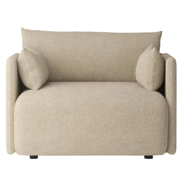 Audo Copenhagen Offset 1-seater sofa, Audo Bouclé 02