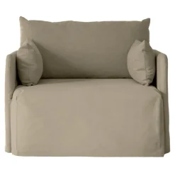 Audo Copenhagen Offset 1-seater with loose cover, poppy seed