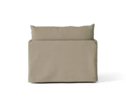 Audo Copenhagen Offset 1-seater with loose cover, poppy seed