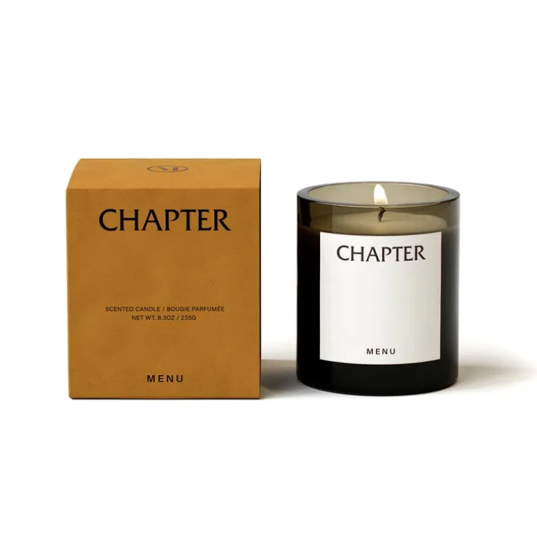 Audo Copenhagen Olfacte scented candle, 235 g, Chapter