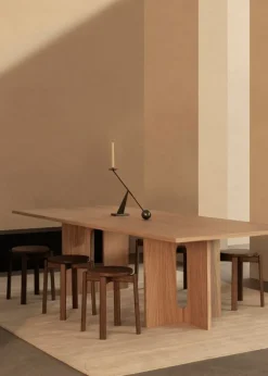 Audo Copenhagen Passaga stool, walnut