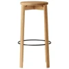Audo Copenhagen Passage bar stool, 75 cm, oak