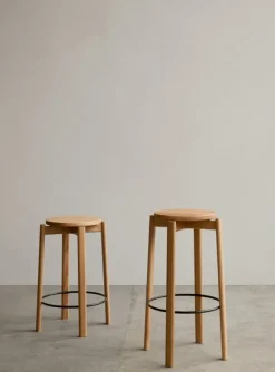 Audo Copenhagen Passage counter stool, 65 cm, oak