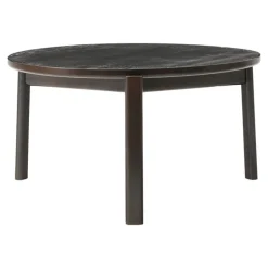 Audo Copenhagen Passage lounge table, 70 cm, dark oak