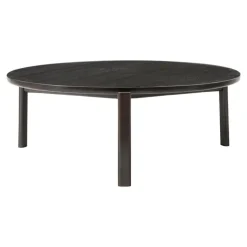 Audo Copenhagen Passage lounge table, 90 cm, dark oak