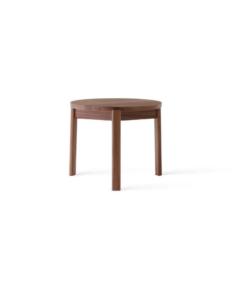 Audo Copenhagen Passage lounge table, 50 cm, walnut