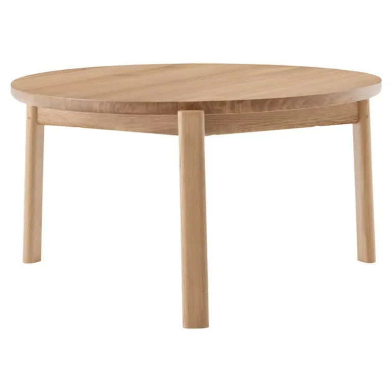 Audo Copenhagen Passage lounge table, 70 cm, oak