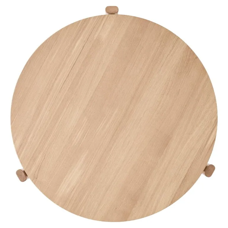 Audo Copenhagen Passage lounge table, 70 cm, oak