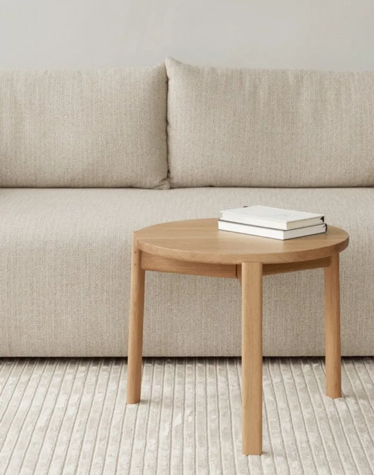 Audo Copenhagen Passage lounge table, 50 cm, oak