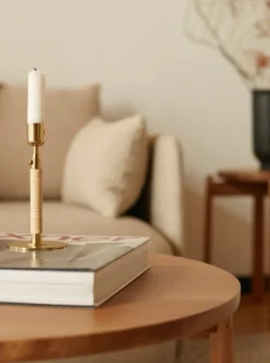 Audo Copenhagen Passage lounge table, 50 cm, oak