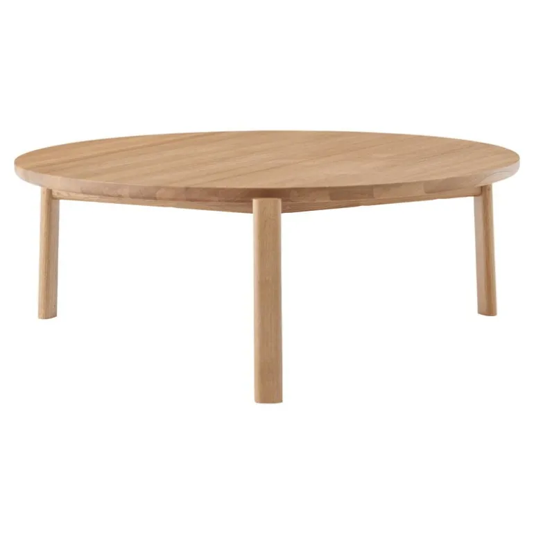 Audo Copenhagen Passage lounge table, 90 cm, oak