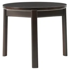 Audo Copenhagen Passage lounge table, 50 cm, dark oak