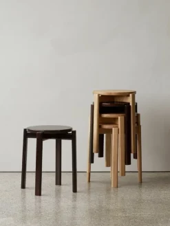 Audo Copenhagen Passage stool, oak