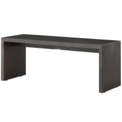 Audo Copenhagen Plinth Bridge table, grey Kendzo marble