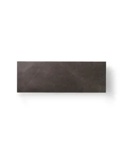 Audo Copenhagen Plinth Bridge table, grey Kendzo marble