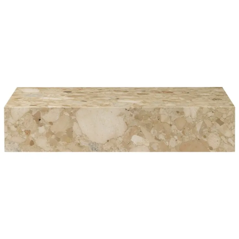 Audo Copenhagen Plinth Grand table, Kunis Breccia marble