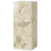 Audo Copenhagen Plinth Pedestal stand, Kunis Breccia marble