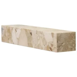 Audo Copenhagen Plinth shelf, Kunis Breccia marble