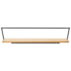 Audo Copenhagen Rail shelf, oak - black