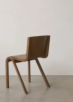 Audo Copenhagen Ready chair, red stained oak